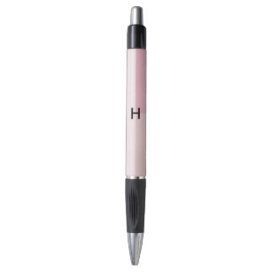 Monogram Blush Pastel Bord Roze Colorblock Pen