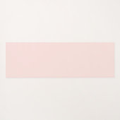 Monogram Blush Pink Gold Girl Power Ze is Magic Yogamat (Achterkant (horizontaal))