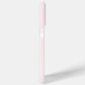 Monogram Blush Pink Modern Minimalist Feminine Case-Mate iPhone Case (Achterkant / Rechts)