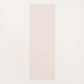 Monogram Blush Pink | Moderne, minimalistische vro Yogamat (Achterkant)