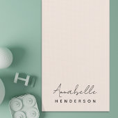 Monogram Blush Pink | Moderne, minimalistische vro Yogamat