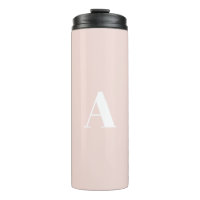 Monogram blush roze wit chic