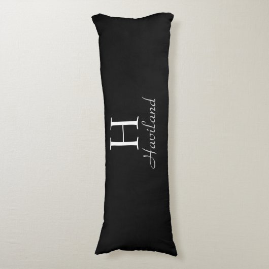 Monogram Body Pillow - HAMbyWG Lichaamskussen (Voorkant Verticaal)