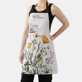 Monogram Boeket van Gedroogde Wilde Bloemen Schort (Insitu)