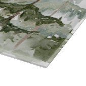 Monogram Boerenwaterverf Bos en berg Snijplank (Hoek)