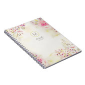 Monogram Bohemian  Waterverf notebook Notitieboek (Rechterzijde)