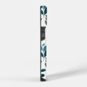 Monogram Boho bloem iPhone Hoesje (Rechterkant)