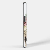 Monogram Boho Floral Skull Case-Mate iPhone Case (Achterkant / Rechts)