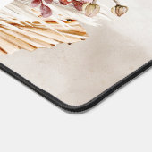 Monogram Boho Wildflower Waterverf Bureaumat (Hoek)