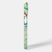 Monogram Boom of Life Mozaïek Groen Case-Mate iPhone Case (Achterkant / Rechts)