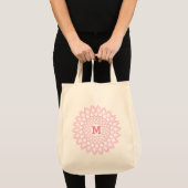 Monogram borstkanker tote bag (Voorkant (product))