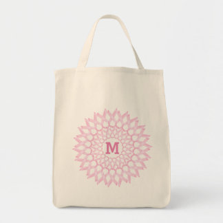 Monogram borstkanker tote bag