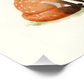 Monogram bosdieren perfect poster (Hoek)