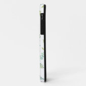 Monogram botanisch blad Case-Mate iPhone case (Achterkant/links)