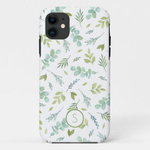Monogram botanisch blad Case-Mate iPhone case