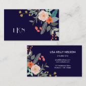 Monogram Botanisch Visitekaartje (Voorkant / Achterkant)