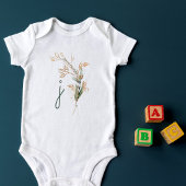 Monogram Botanische Eucalyptus Modern Premium Romper