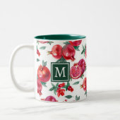 Monogram Botanische granaatappel Mok (Links)