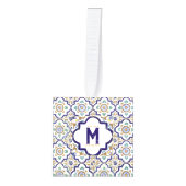  monogram botanische siertegels decoratie (Voorkant)