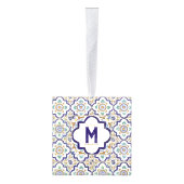 monogram botanische siertegels decoratie (Rechts)