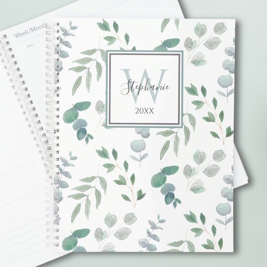 Monogram Botanische Waterverf Planner
