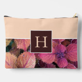 Monogram Bourgondische crèmebladeren Etui (Achterkant)