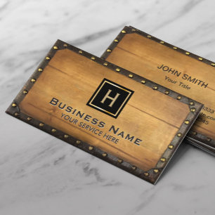  monogram bouwmeubelen visitekaartje