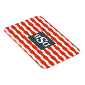 Monogram boxstrippatroon magneet (Rechterzijde)