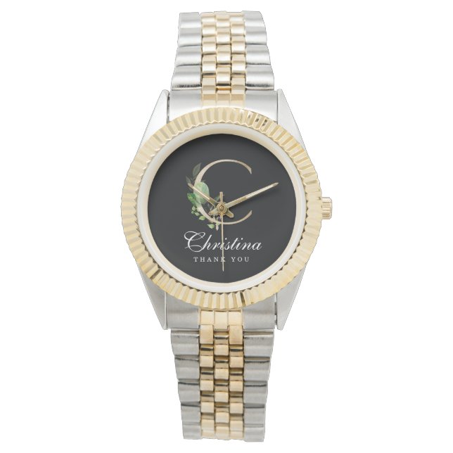 Monogram Bridesmaid Watch Horloge (Voorkant)