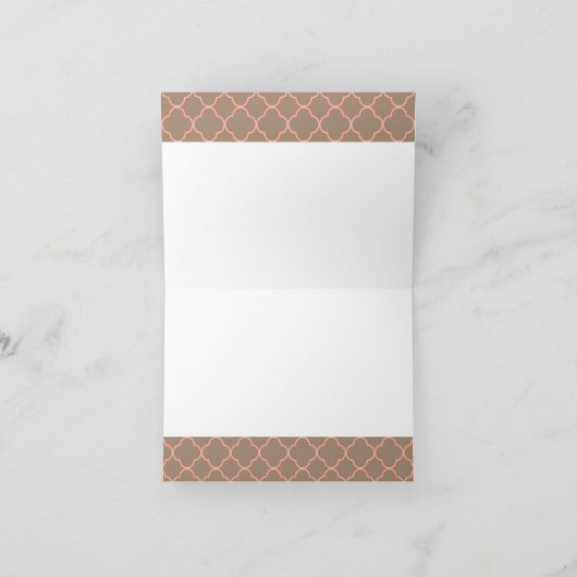 Monogram briefkaart (Binnen)