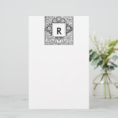 Monogram Briefpapier (Staand voorkant)