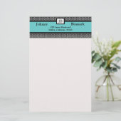  Monogram Briefpapier (Staand voorkant)