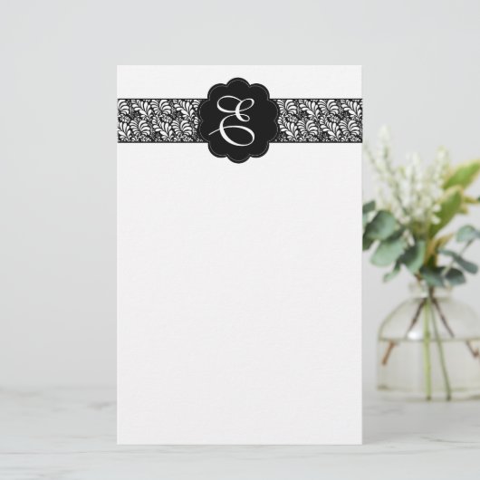 Monogram Briefpapier (Staand voorkant)