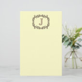 Monogram Briefpapier (Staand voorkant)