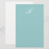 Monogram Briefpapier (Voorkant / Achterkant)