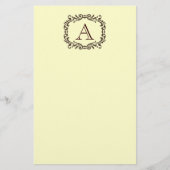  Monogram Briefpapier (Voorkant)