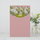 monogram briefpapier (Staand voorkant)
