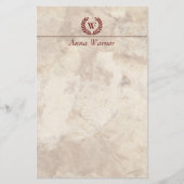  monogram briefpapier (Voorkant)