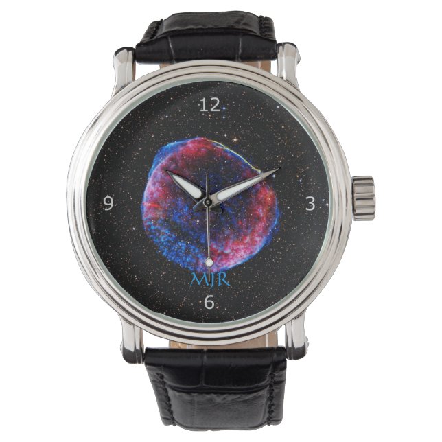 Monogram Brighest Supernova Ever afbeelding Horloge (Voorkant)