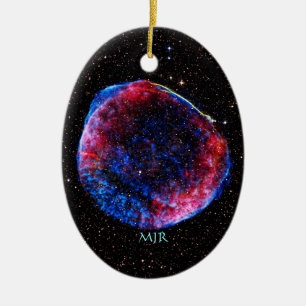 Monogram Brighest Supernova Ever afbeelding Keramisch Ornament