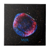 Monogram Brighest Supernova Ever afbeelding Tegeltje (Voorkant)
