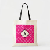 Monogram Bright Roze Canvas tas (Voorkant)