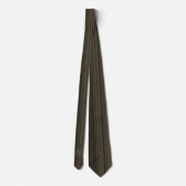 Monogram Brown Hues Pinstripe Stropdas (Achterkant)