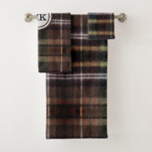 Monogram Brown Pset Bad Handdoek (Insitu)