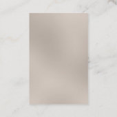Monogram Browny Beige Black Manager Visitekaartje (Achterkant)