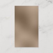 Monogram Browny Beige Black Manager Visitekaartje (Achterkant)