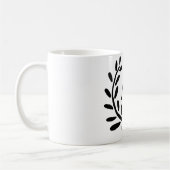 MONOGRAM BRUIDEGOM KADO BRUIDEGOM JAAR DATUM NAAM KOFFIEMOK (Links)