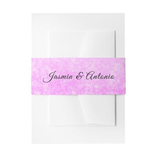 Monogram bruiloft uitnodigingen wikkel (Voorkant Voorbeeld)