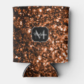 Monogram bruin koper smeltkroes blikjeskoeler (Voorkant)