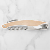 Monogram bruin leer geweven kurkentrekker (Achterkant)